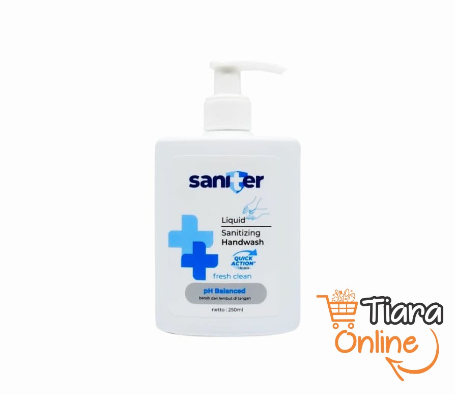 SANITER - HANDWASH PUMP : 250 ML