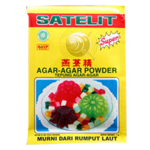 SATELIT - BIRD SUPER AGAR AGAR PUTIH : 7 GR