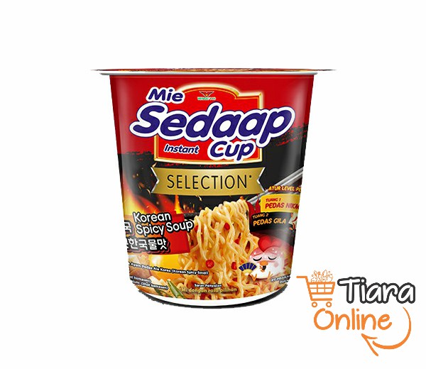 SEDAAP - KOREAN SPICY SOUP CUP : 75 GR