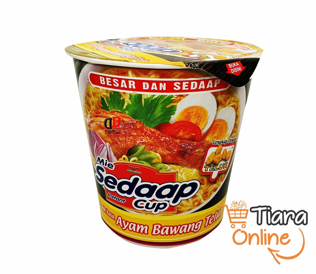 SEDAAP - MIE AYAM BAWANG TELUR CUP : 77 GR