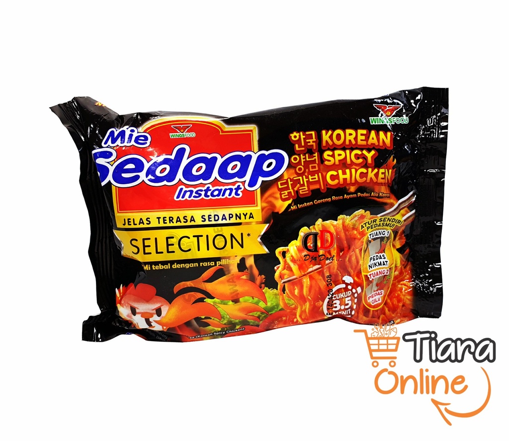 SEDAAP - MIE GORENG KOREAN SPICY : 87 GR