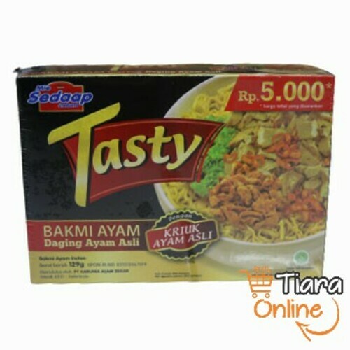 SEDAAP - MIE TASTY AYAM ASLI BOX : 129 GR