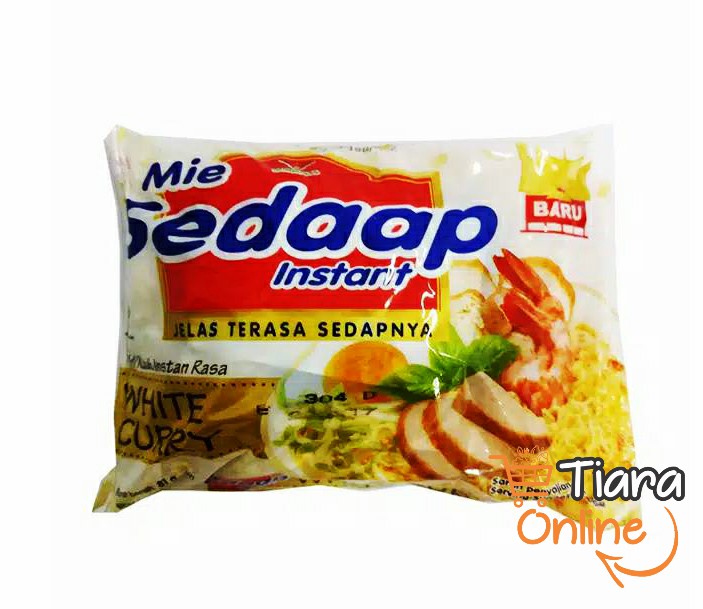 SEDAAP - MIE WHITE CURRY : 81 GR