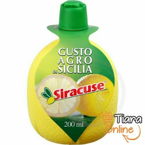 SIRACUSE - LEMON : 200 ML