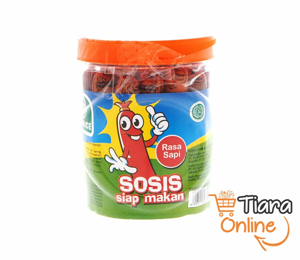 SO NICE - SOSIS SAPI TOPLES : 24X20GR