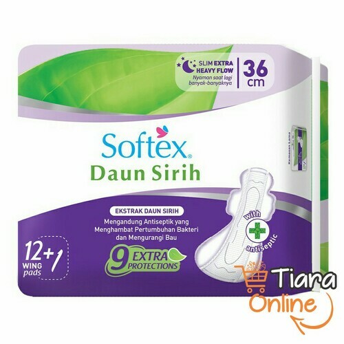 SOFTEX - DAUN SIRIH NATURAL COOL 36 CM : 12+1