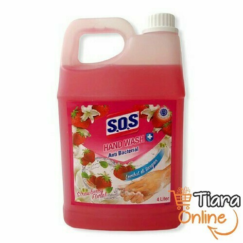 S.O.S - SOS HAND SOAP STRAWBERRY : 4 L