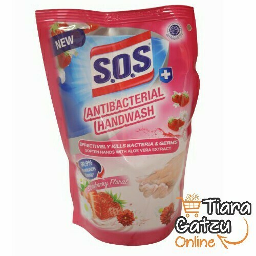 S.O.S - SOS HAND WASH STRAWBERRY FLORAL REF : 300 ML