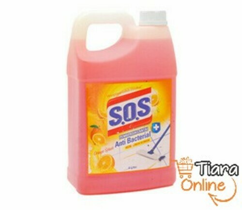 SOS - PEMBERSIH LANTAI ORANGE SPLASH : 4 L