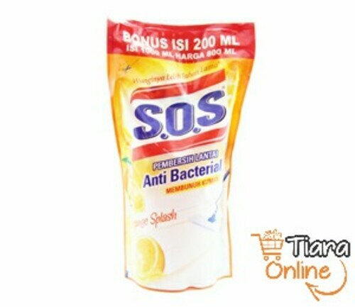 SOS PEMBERSIH LANTAI ORANGE SPLASH REF : 750 ML