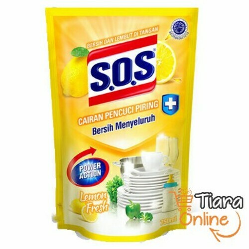 SOS - PENCUCI PIRING LEMON REF : 750 ML