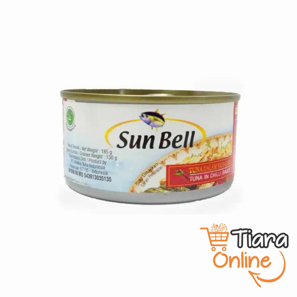 SUN BELL - TUNA IN CHILLI SAUCE : 185 GR