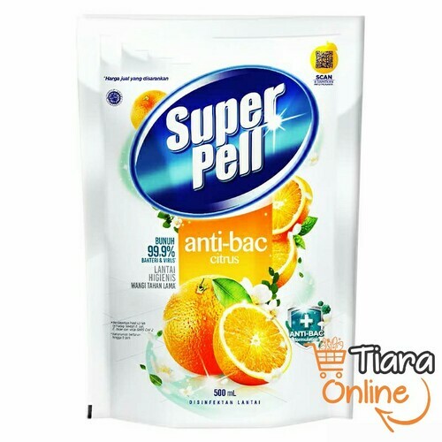 SUPER PELL - ANTI BACTERIAL CITRUS REF : 500 ML