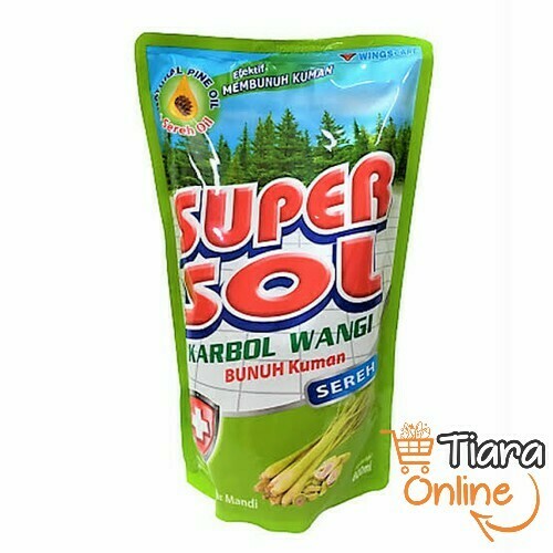 SUPER SOL - KARBOL WANGI SEREH REF : 800 ML