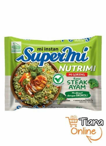 SUPERMI - NUTRIMI GORENG STEAK AYAM : 80 GR