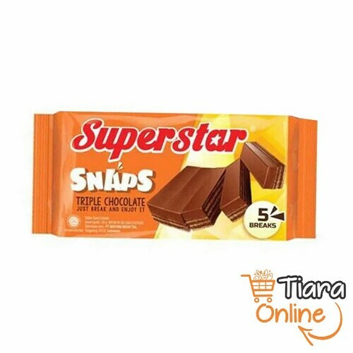 SUPERSTAR - SNAPS TRIPLE CHOCO : 28 GR