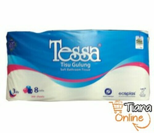 TESSA - BATHROOM TISSUE : 8 ROLLS