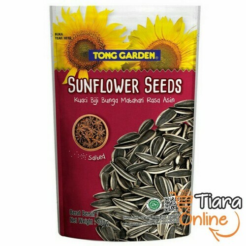 TONG GARDEN - SUNFLOWER SEEDS SALTED : 130 GR