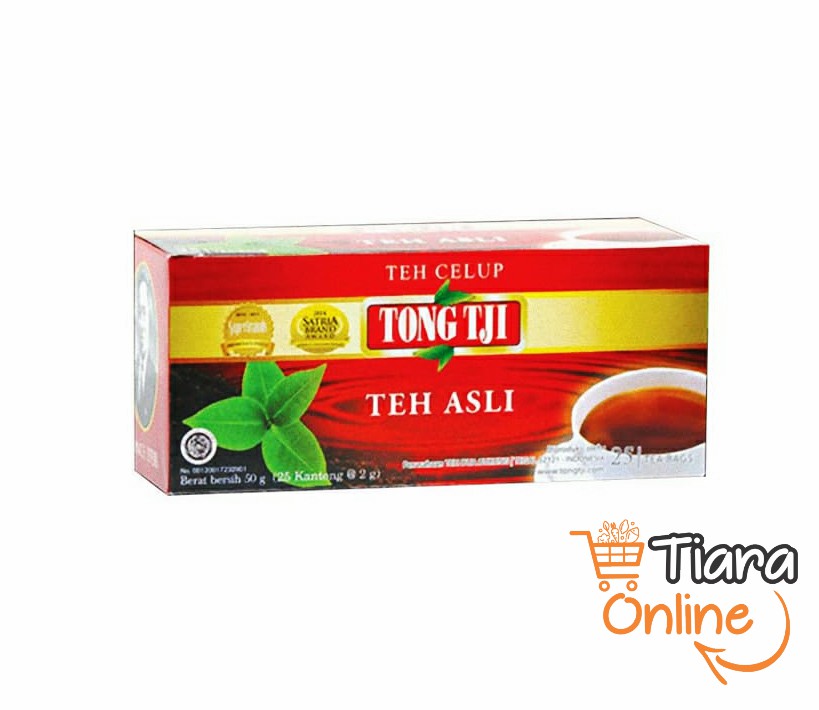 TONG TJI - TEH HITAM CELUP : 50 GR