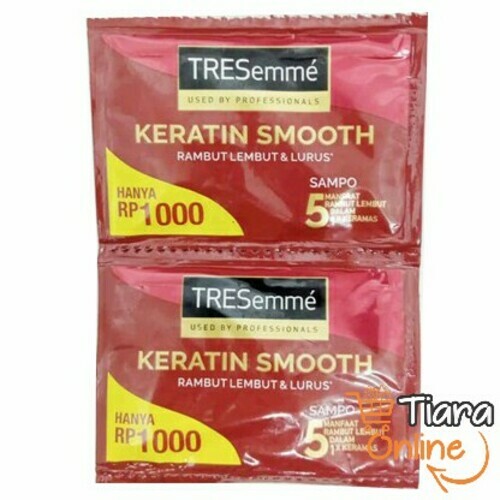 TRESEMME - SHAMPOO KERATIN : 12X9 ML