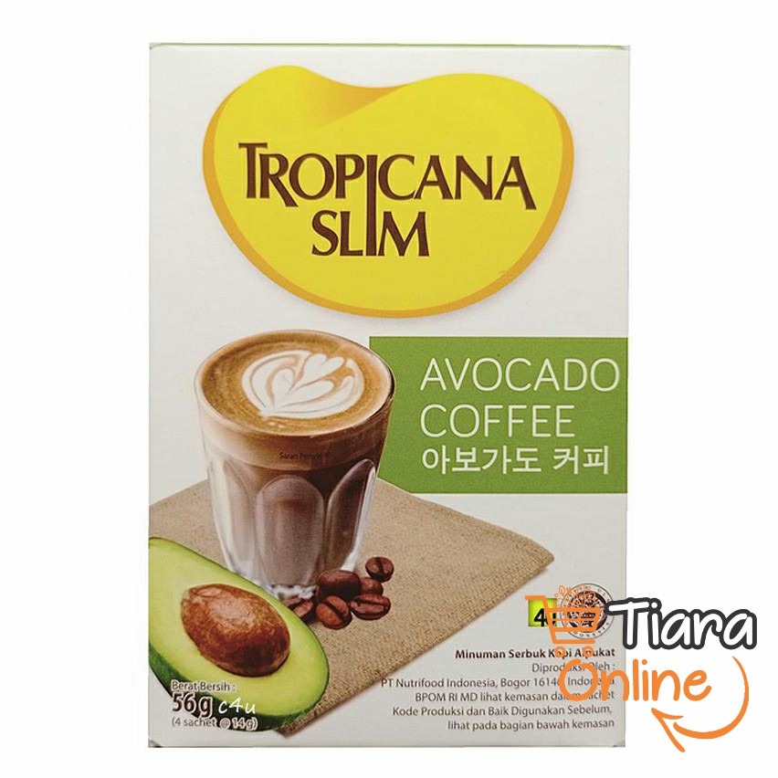 TROPICANA SLIM - AVOCADO COFFEE : 56 G