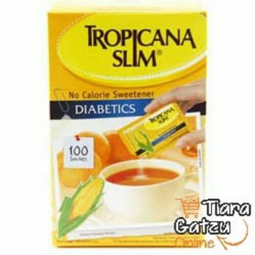 TROPICANA SLIM - DIABETICS SWEETENER : 100X2GR