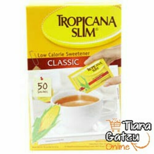 TROPICANA SLIM - SWEETENER : 50X2.5 GR