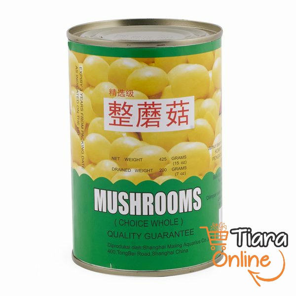 TTS - CHAMPIGNONS WHOLE MUSHROOMS : 425 GR