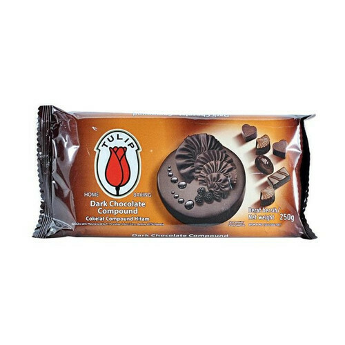 TULIP - DARK CHOCO COMPOUND : 250 GR