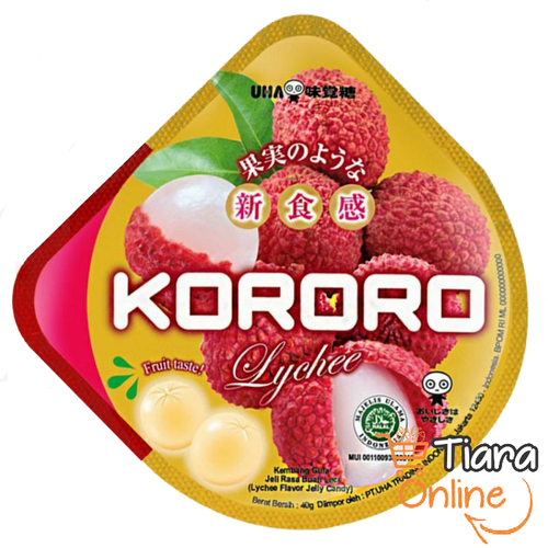 UHA - KORORO LYCHEE : 40 GR