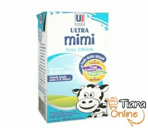 ULTRA - MILK MIMI FULL CREAM : 125 ML