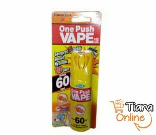 VAPE - ONE PUSH ORANGE 60 HARI : 16 ML