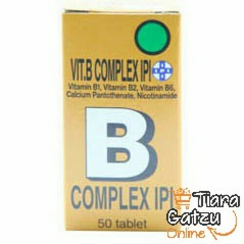 IPI - VITAMIN B COMPLEX : ISI 50