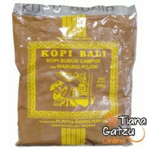 WARUNG POJOK - KOPI BALI : 100 GR