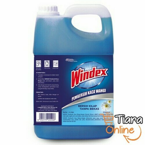 WINDEX - PEMBERSIH KACA FRESH : 4 L