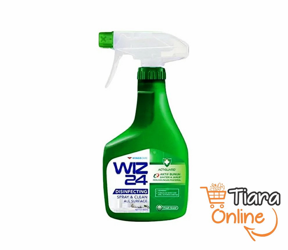 WIZ24 - DISINFECTANT SPRAY FRESH : 450 ML