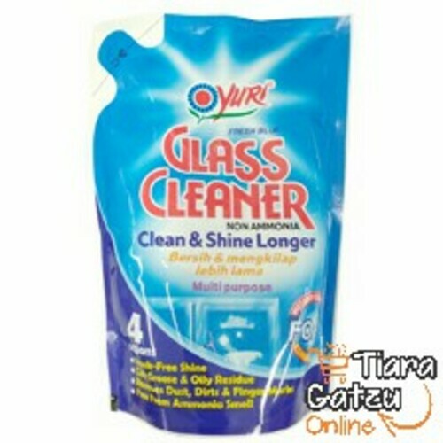 YURI GLASS CLEANER FRESH BLUE REF : 410 ML