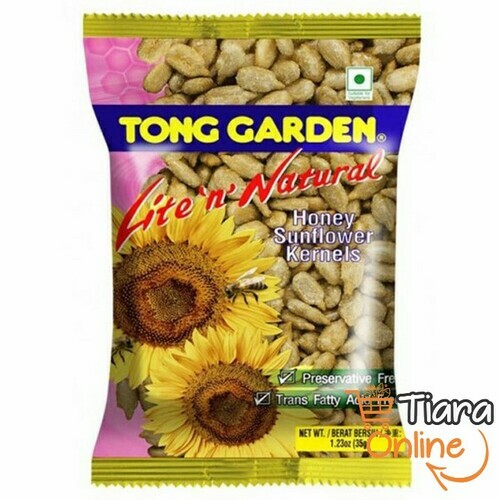 TONG GARDEN - HONEY SUN FLOWER KERNELS : 35 GR 