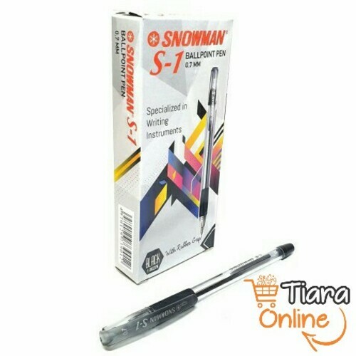 SNOWMAN - SEMI GEL S-1 : 0.7 HITAM