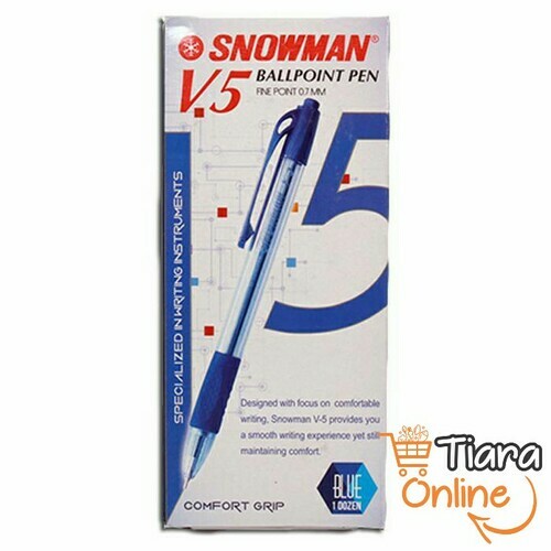 SNOWMAN BALLPOINT V-5 : 0.7