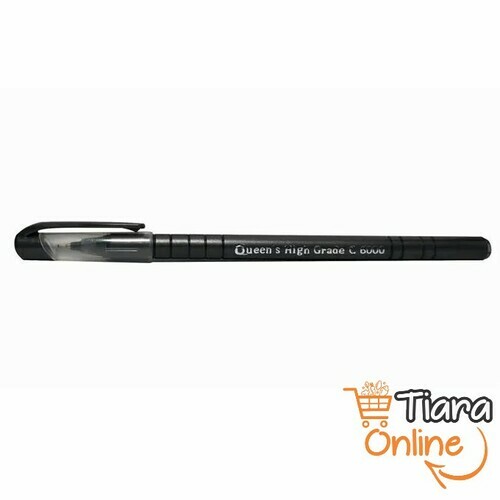 QUEENS - BALLPOINT C6000 : HITAM 