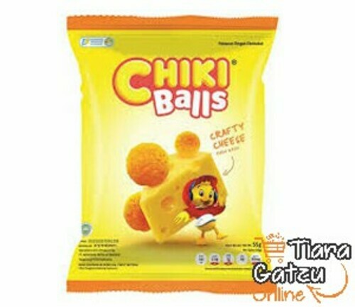 CHIKI BALLS CRAFTY CHEESE : 55 GR