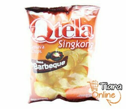 QTELA - CASSAVA CHIPS BARBEQUE : 60 GR 