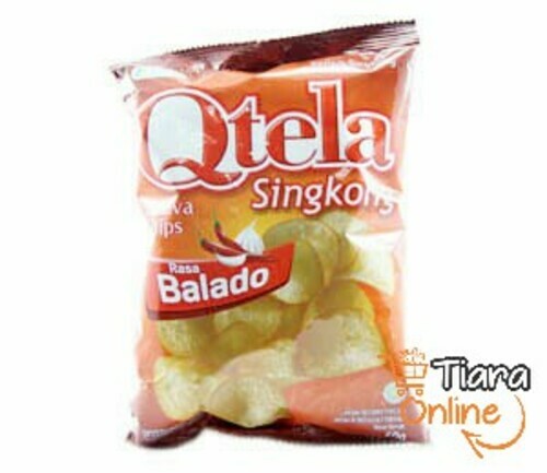 QTELA - CASSAVA CHIPS BALADO : 60 GR 