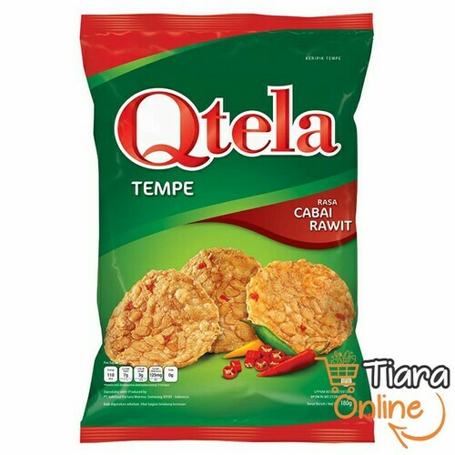 QTELA - TEMPE CABAI RAWIT : 55 GR 