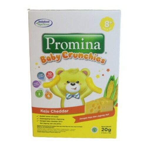 PROMINA - BABY CRUNCHIES CHEDDAR : 20 GR 