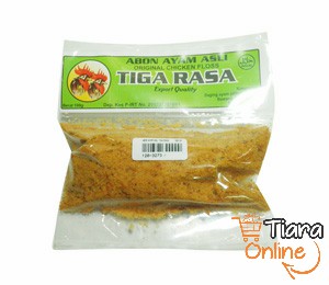 TIGA RASA - ABON AYAM ASLI : 100 GR 