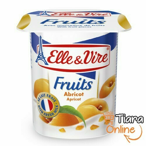 ELLE & VIRE APRICOT : 125 GR