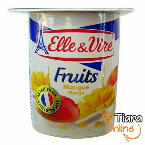 ELLE & VIRE YOGURT MANGO : 125 GR