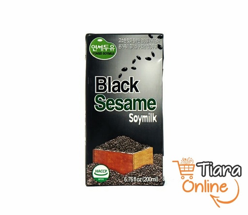 [1302328] YONSEI - BLACK SESAME SOY MILK : 200 ML 